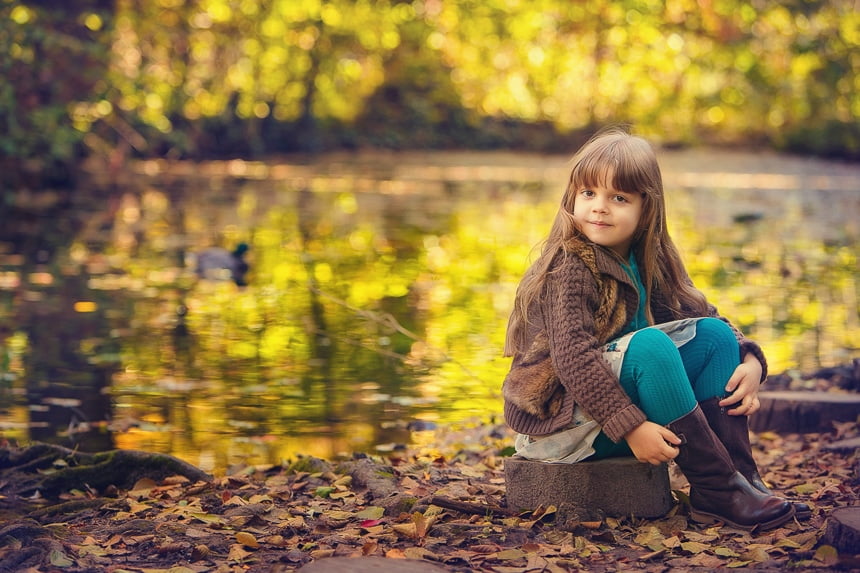Fotograf nunta - Claudiu Visan 8 fotografii copii gradina botanica
